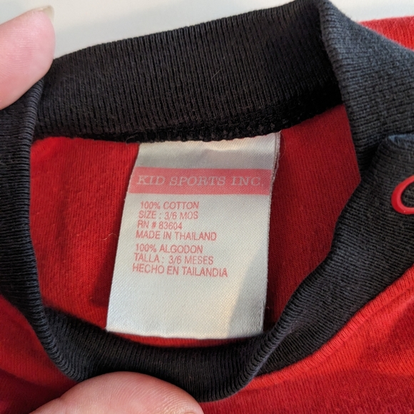 Arkansas Razorback Vintage Onesie Size 3-6 Month - Picture 4 of 4